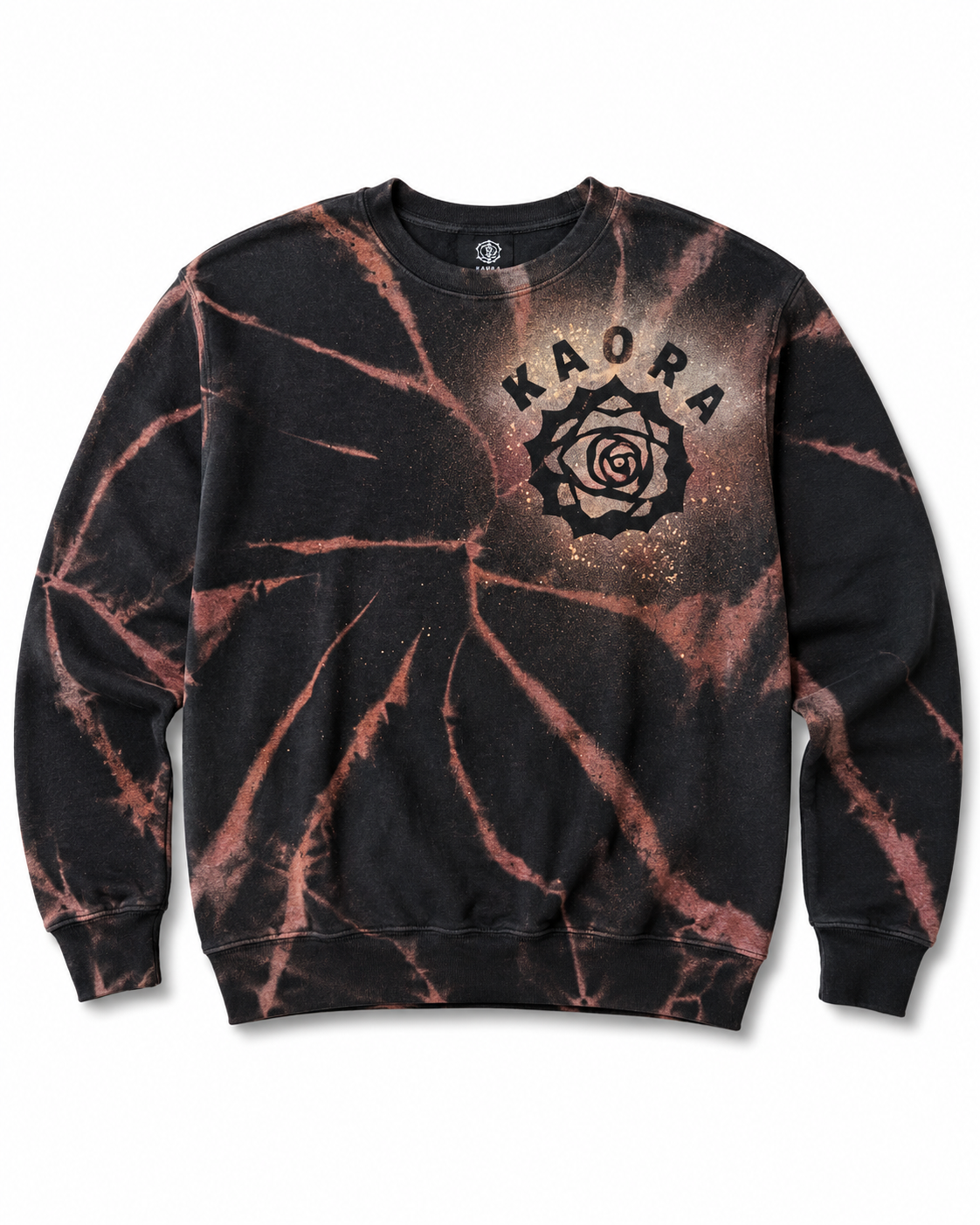 KAORA rose emblem crewneck